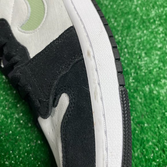 Nike Air Jordan 1 Zoom CMFT 2 Hi Mens Shoes White Green DV1307-103 VNDS Size 10 - Picture 7 of 10